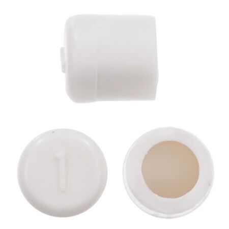 Ace 1/2 in. W Rubber White Door Stop Tip Over the door clip 1.5 in.
