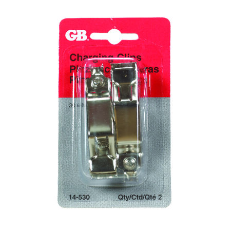Gardner Bender 30 amps Battery Charging Clips 2 pk