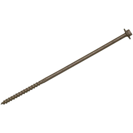 SIMPSON Strong-Tie 0.195 IN. 8 IN. LARGE HEX WASHER STRUCTURE SCREW (50 CT.)