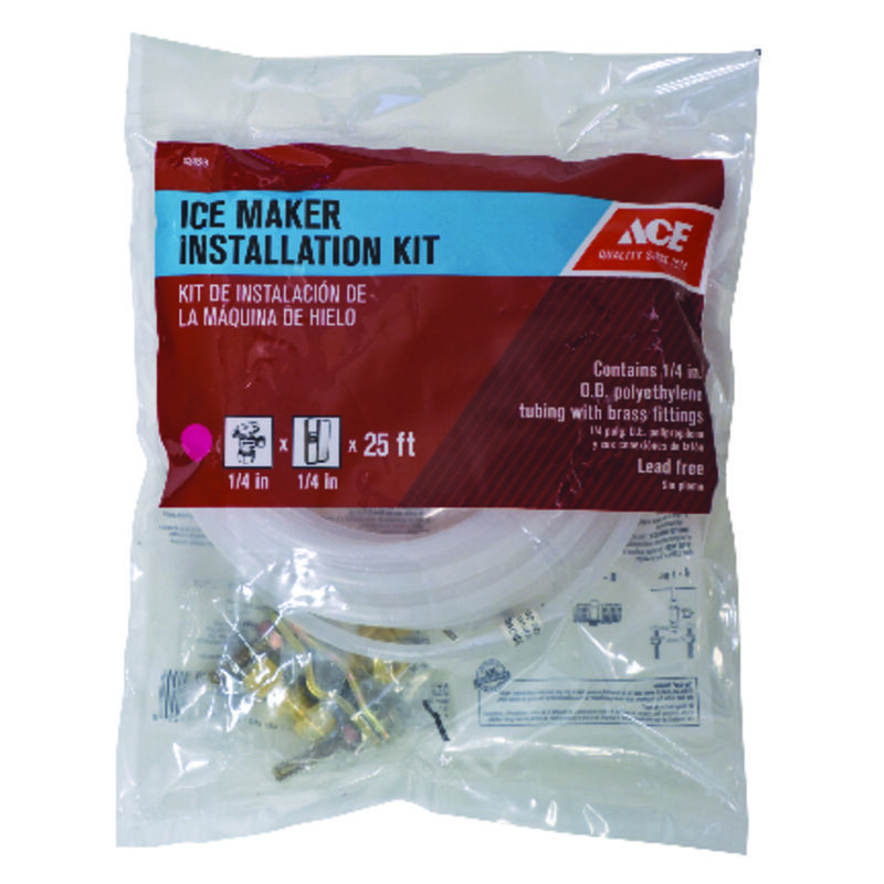 Ace 25 ft. L Ice Maker/Water Line Installation Kit Stine Home + Yard