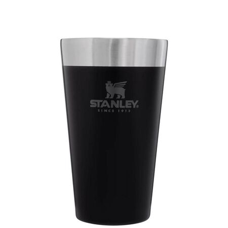 Stanley Adventure 16 oz Matte Black BPA Free Stackable Pint