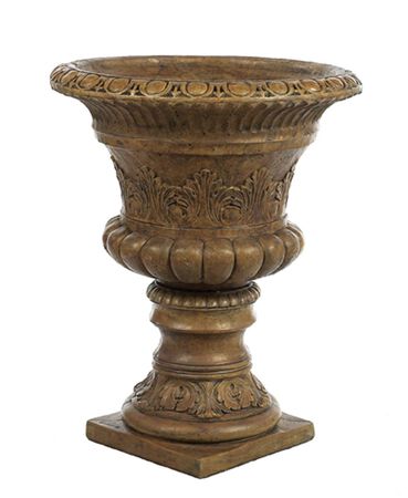 Planter Urn Notched Rim