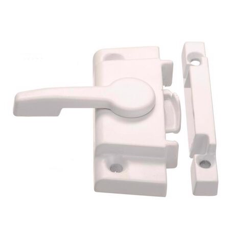 Ace White Zinc Window Lock 3/8 in. H 1 Pack