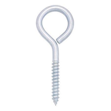 Hampton 3/8 in. X 4-1/2 in. L Zinc-Plated Steel Lag Thread Eyebolt