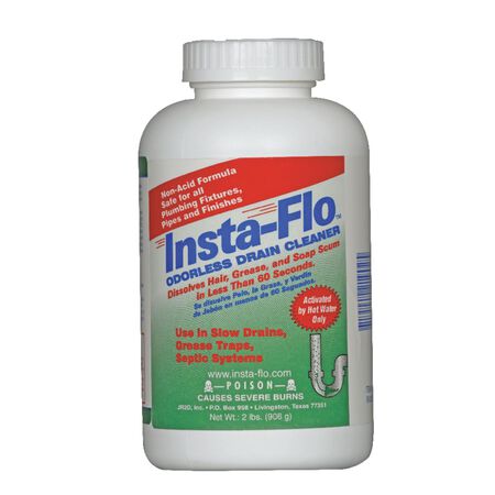 Insta-Flo Crystals Drain Cleaner 2 lb