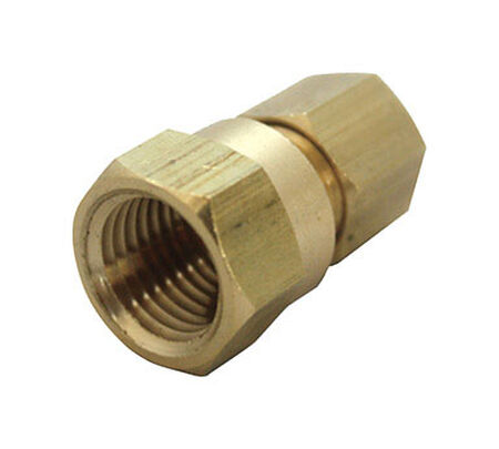 Ace 5/8 in. FPT Dia. x 1/2 in. FPT Dia. Brass Compression Connector