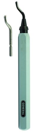 General Tools Deburring Tool w/ Swivel Head & Metal Handle