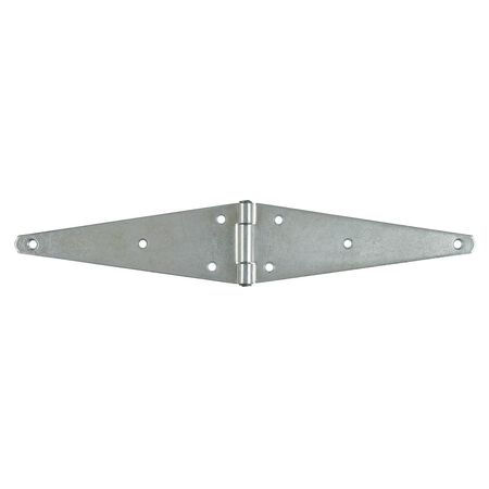 Ace 10 in. L Zinc-Plated Heavy Duty Strap Hinge 1 pk