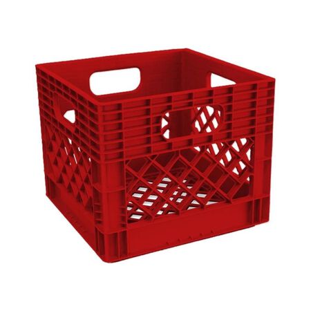 Red Miniature Stackable Storage Bin