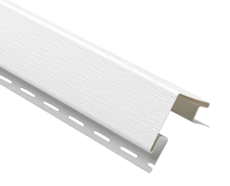 Georgia-Pacific Outside Corner Post White 3" x 120" Vinyl Siding Trim