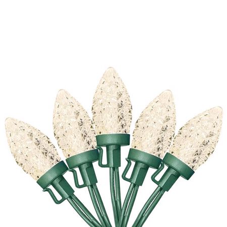 Celebrations Gold LED C9 Warm White 25 ct String Christmas Lights 16 ft.