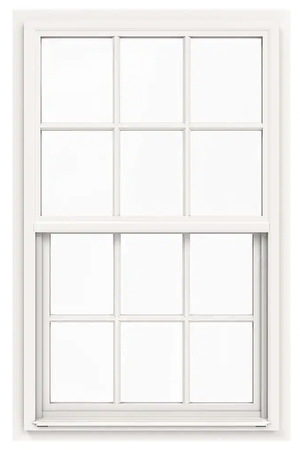 2' x 3' White Vinyl Insulated Window (4/4 Window Pane Arrangement) Series 30