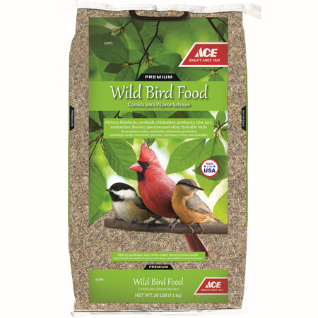Ace Premium Assorted Species Milo and Corn Wild Bird Food 20 lb