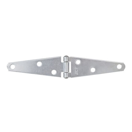 Ace Metal Light Duty Strap Hinge 3 in. L Zinc