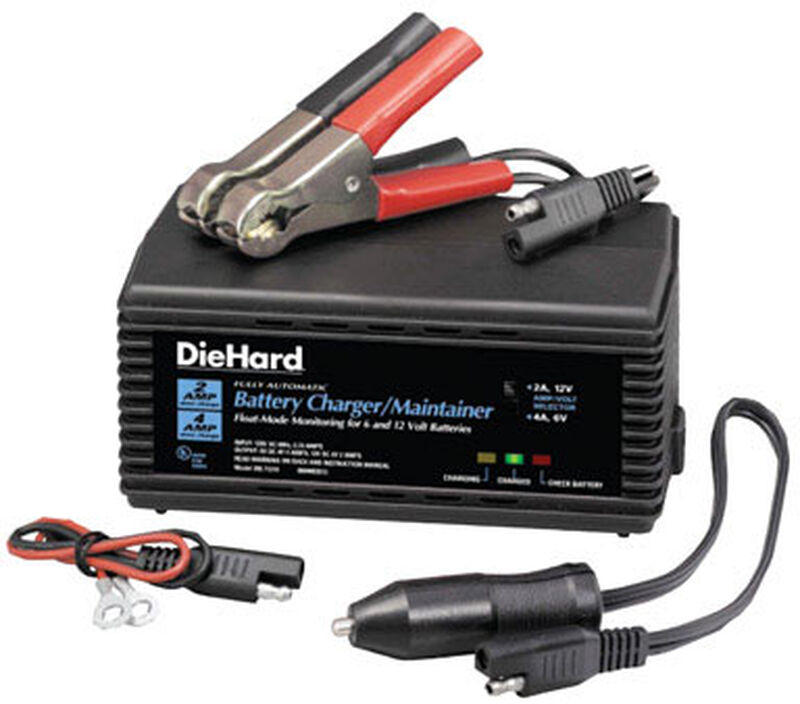 DieHard Automatic Battery Charger/Maintainer 6/12 volts 2 amps Stine