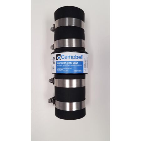 Campbell 1-1/2 in. D X 1-1/2 in. D Plastic Swing Check Valve