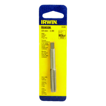 Irwin Hanson High Carbon Steel Metric Plug Tap 10mm-1.00 1 pc
