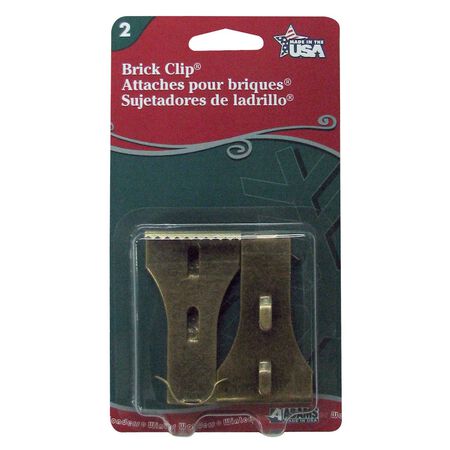 Adams 2.75 in. Brick Clips 2 pk