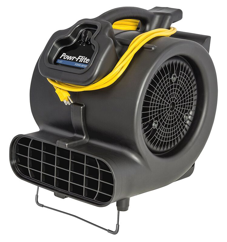 PowrFlite PDS1 Carpet Dryer/Air Blower, 4.8 A, Black Stine Home