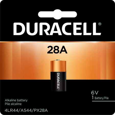 Duracell Alkaline 28A 6 volts Medical Battery PX28ABPK