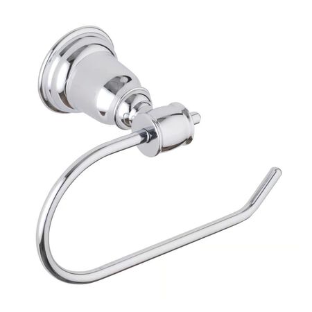 OakBrook Chrome Metallic Toilet Paper Holder