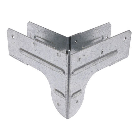 Simpson Strong-Tie Galvanized Steel Rigid Tie Connectors 9 in. H x 3 in. W 18 Ga.
