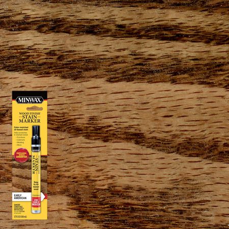 Minwax Wood Finish Stain Marker Semi-Transparent Early American Oil-Based Stain Marker 1/3 oz