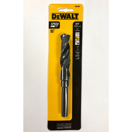 DeWalt 3/4 in. X 6 in. L High Speed Steel Split Point Twist Drill Bit 1 pc