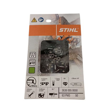 Stihl 14" Chainsaw Chain Loop (63 PM3 50 Drive Links)