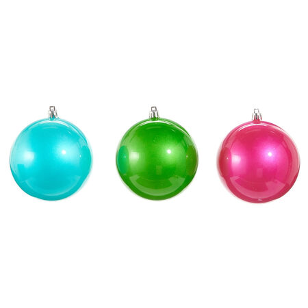 HJ Ornament 4in. Pearlescent Bright Ball