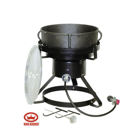 King Kooker Burner w/ 5 Gallon Jambalaya Pot