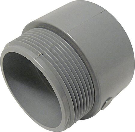Cantex 3 in. D PVC Male Adapter For PVC 1 pk