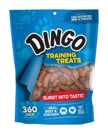 Dingo Training Treats Chicken and Beef Treats For Dogs 360 pk