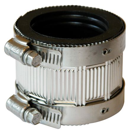 Fernco Schedule 40 2 in. 1-1/2 in. D PVC No Hub Coupling 1 pk