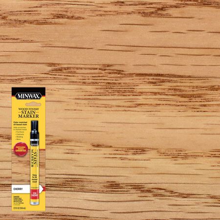 Minwax Wood Finish Stain Marker Semi-Transparent Cherry Oil-Based Stain Marker 1/3 oz