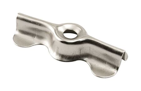 Prime-Line Steel Double Wing Clip For 1-2/3 inch 6 pk Prime-Line Steel Double Wing Clip For 1-2/3 inch 6 pk