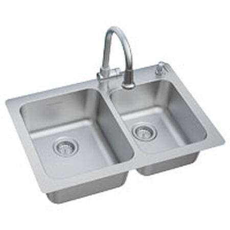 American Standard Montvale Series 18CR.332232C.075 Kitchen Sink Kit with Soap Dispenser