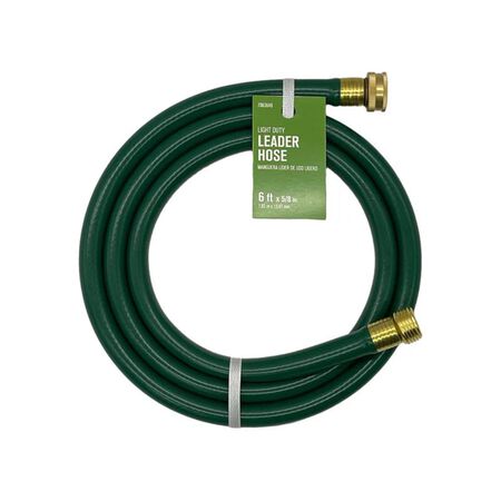 ATC 5/8 in. D X 6 ft. L Light Duty Commercial Grade Leader Hose