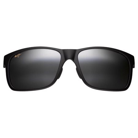 Maui Jim Red Sands Sunglasses Unisex Matte Black Frame Neutral Gray Lens Polarized