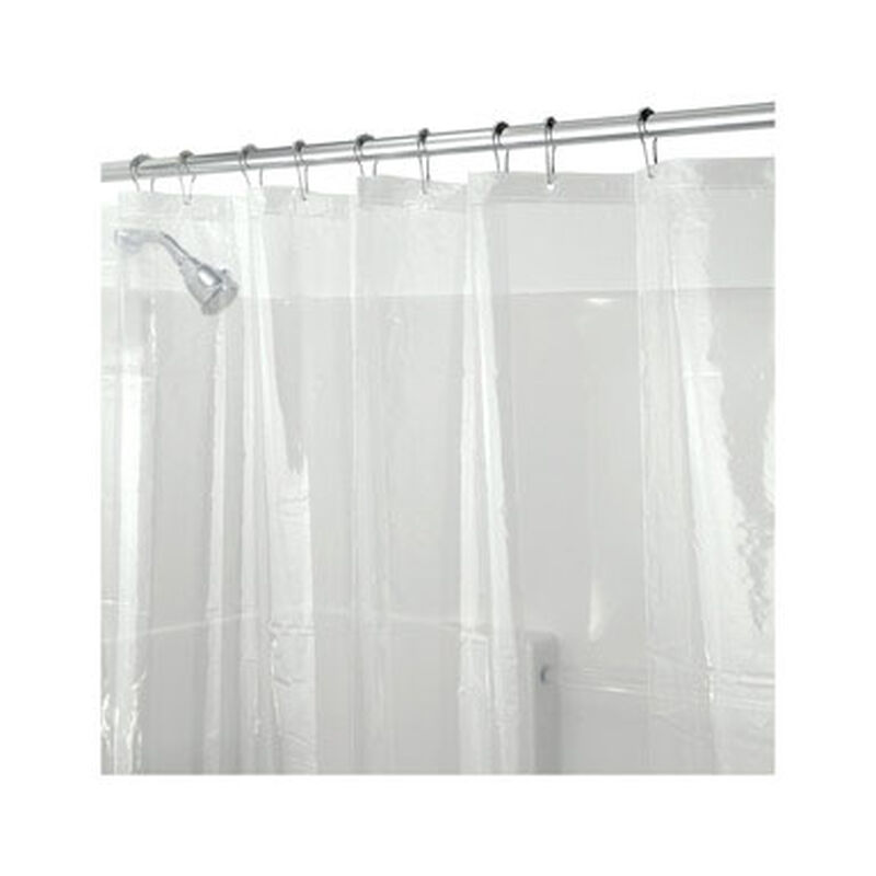 Clear Shower Curtain Liner Stine, See Through Shower Curtain Liner