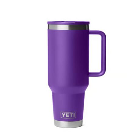 YETI Rambler 40 oz. Pace Purple BPA Free Travel Straw Mug