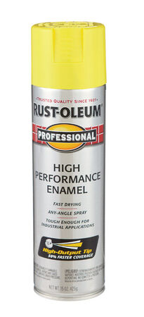 Rust-Oleum Professional Safety Yellow Enamel Spray 15 oz.