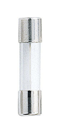 Bussmann Fast Acting Glass Fuse 2 amps 250 volts 5 mm Dia. x 20 mm L 2 pk For Electronic Circuits