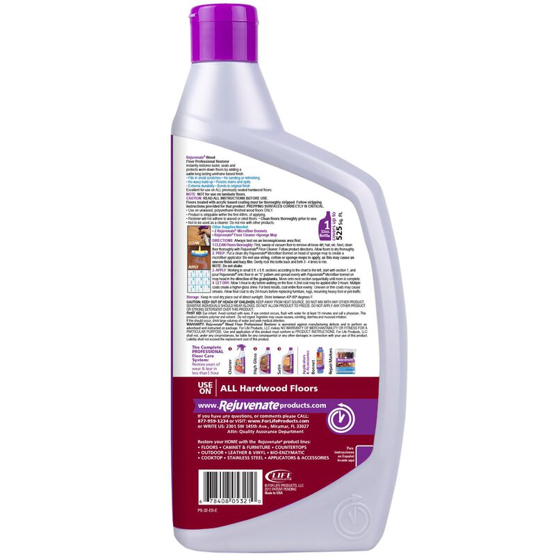 Rejuvenate Professional Restorer Wood Floor Restorer 32 Oz