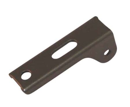 Barton Kramer Black Aluminum Door Bracket