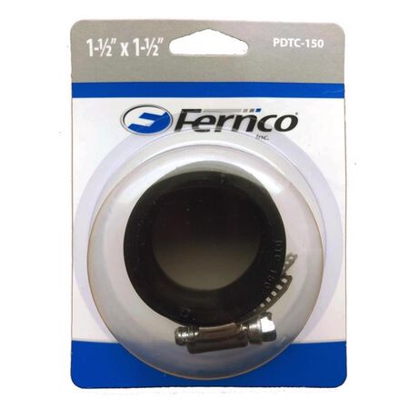 Fernco Schedule 40 1-1/2 in. Hub X 1-1/2 in. D Hub PVC Connector 1 pk