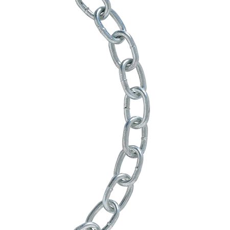 Koch Industries 2/0 Sizes Passing Link Carbon Steel Chain.192 in. D X 20 ft. L