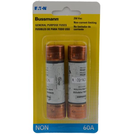 Bussmann 60 amps One Time Fuse 1 pk