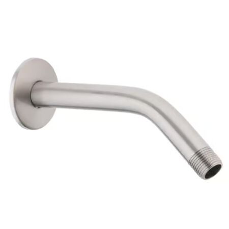 Oakbrook Collection Brushed Nickel Stainless Steel Shower Arm and Flange