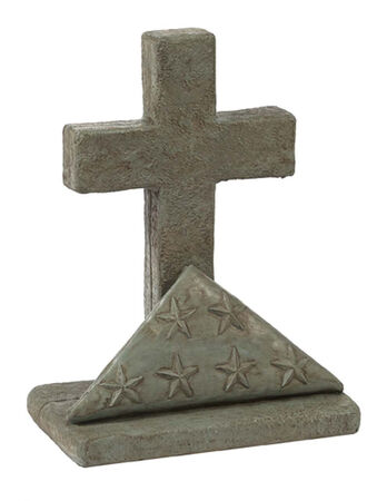Statue Flag/Cross